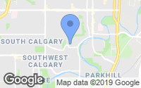 Map of Parkdale, AB